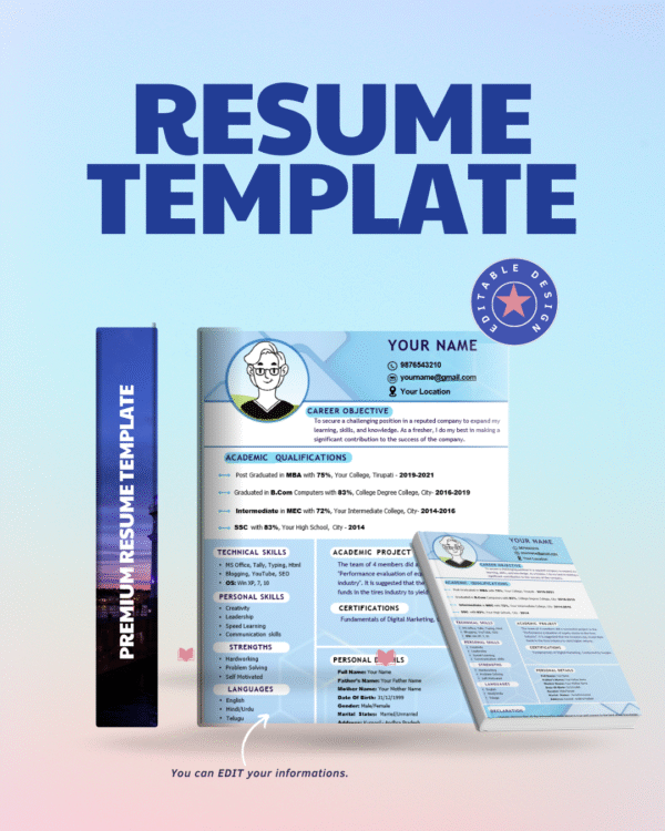 Premium Resume Template