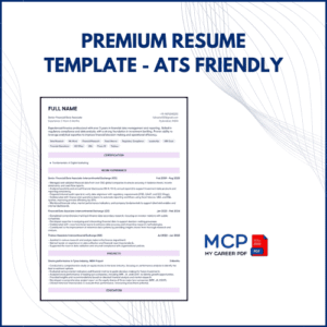 Pro Resume Template for Finance and IT Professionals PDF #4