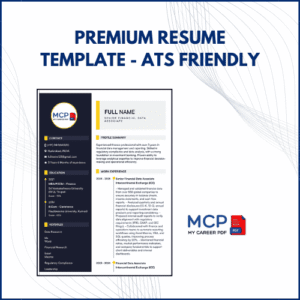 Pro Resume Template for Finance and IT Professionals #5