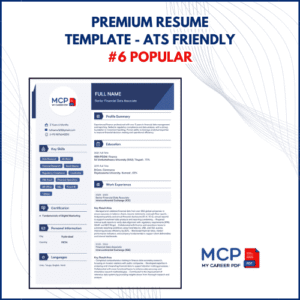 Pro Resume Template for Finance and IT Professionals #6