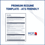 professional resume template for analysts