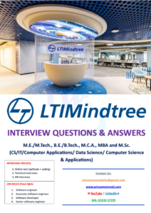 LTI mindtree software interview questions