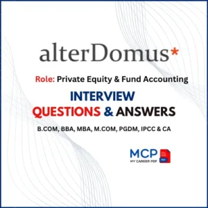 Alter Domus Interview Questions and Answers PDF