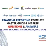 Financial Reporting interview questions master guide pdf